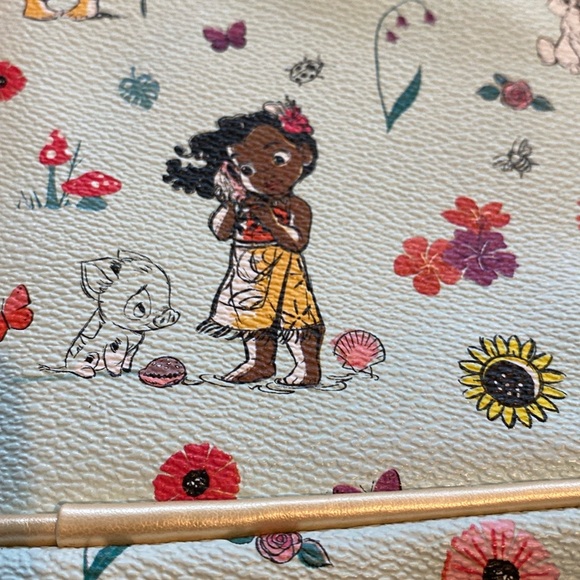 Disney Animation Collection Backpack with Pink Pom Pom-New with Tags - Picture 4 of 8